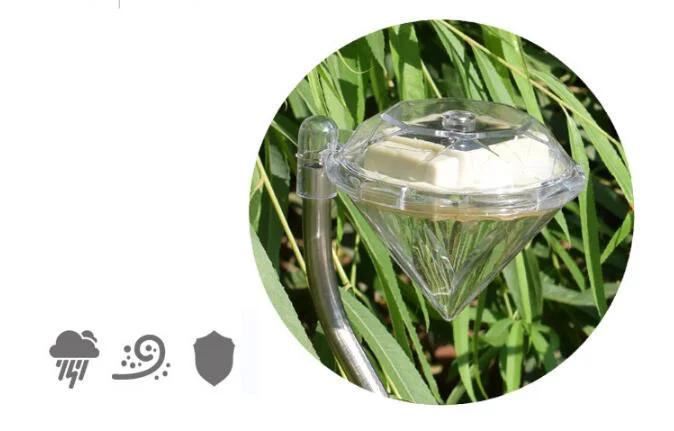  Led Solar Lights For Garden Decoration Diamond Shape Solar Lamp Outdoor Waterproof Bulb Pathway Landscape Ground Street Lamp (8)