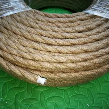 2*0,75 5 м/лот винтажный текстильный трос витой кабель Электрический провод с оплеткой Ретро подвесной светильник лампа линия винтажный шнур для лампы