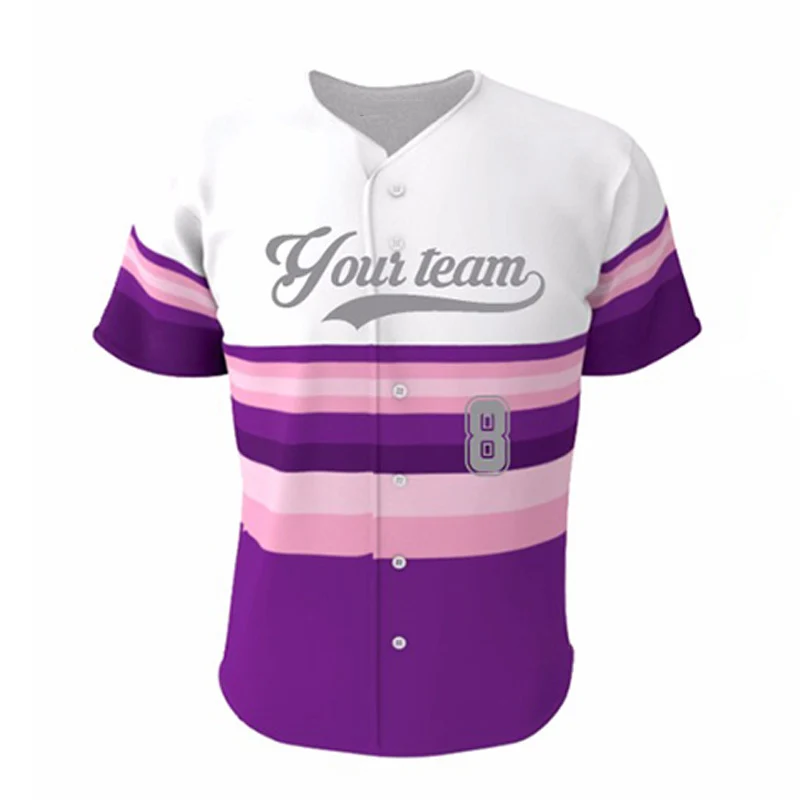 Custom Men Women Baseball Jersey Shirt 