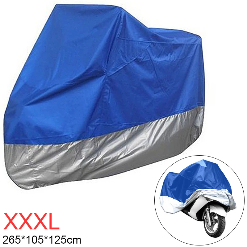Buy XXXL 180T Universal Motorcycle Cover UV Protector Waterproof Rain Dustproof