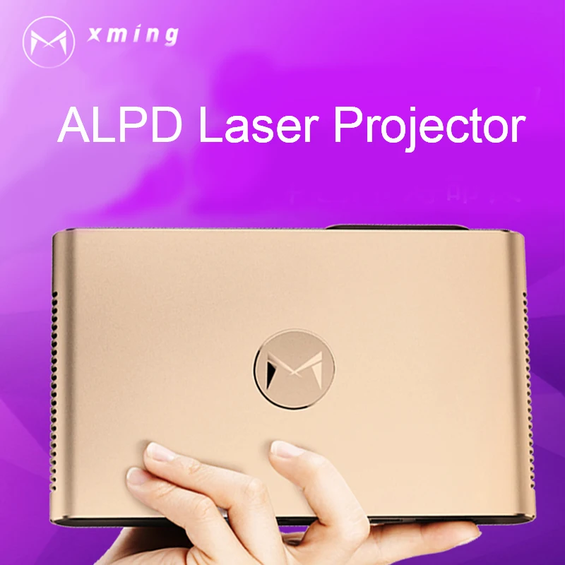 XMING S2 Laser Projector Android WIFI Bluetooth 3D 3600 Lumens Motorized Laser Lens 2G 16G 300 inch home Beamer