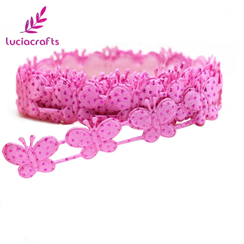 

2 yards Approx 20mm Embellishment Ribbon Lace Trim Handmade Packing Material DIY Sewing Decoration P0607