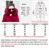 winter jacket women park Winter Female Long Jacket Winter Coat Women Wine red fur collar Warm women's winter down jacket