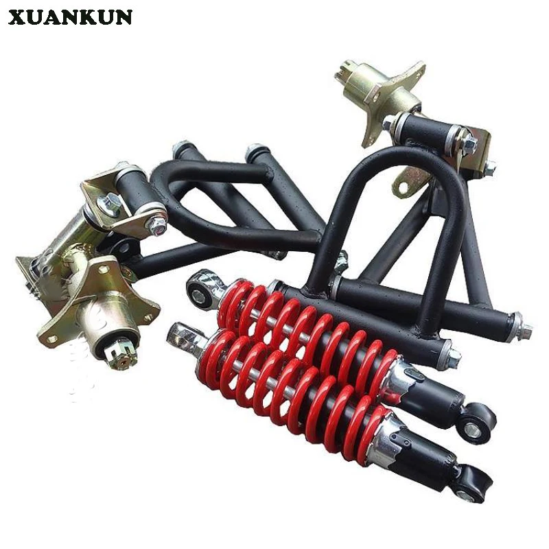 XUANKUN Self - Made Karting Suspension Kit ATV Accessories Rocker Arm Angle Steering Knuckle XUANKUN Self - Made Karting Suspension Kit ATV Accessories Rocker Arm Angle Steering Knuckle