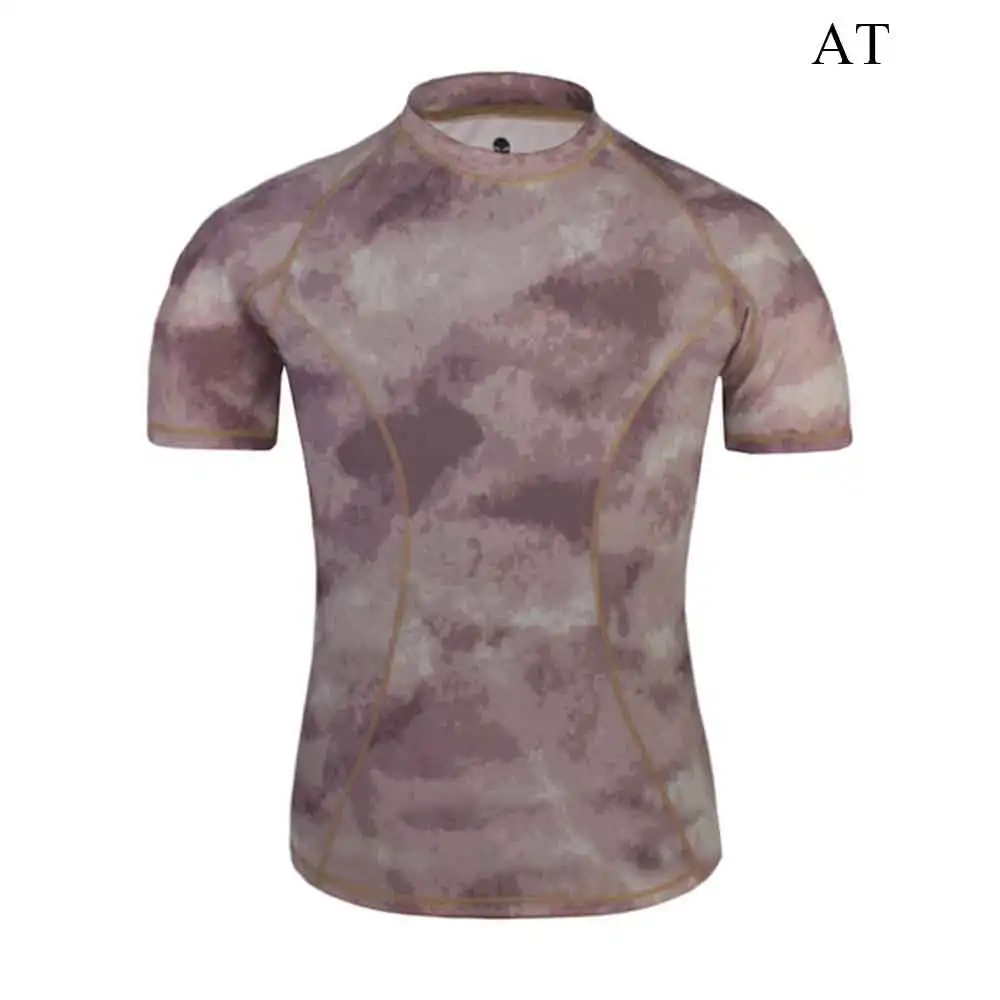 Emersongear Skin Tight Base Layer Camo Running Shirts Breathable Short Sleeve T-shirt EM8605