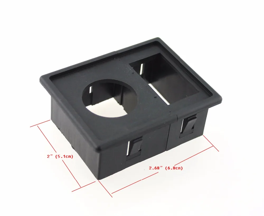 IZTOSS DC 12 В/24 В светодиодный цифровой 2.1A USB зарядное устройство гнездо с кулисный