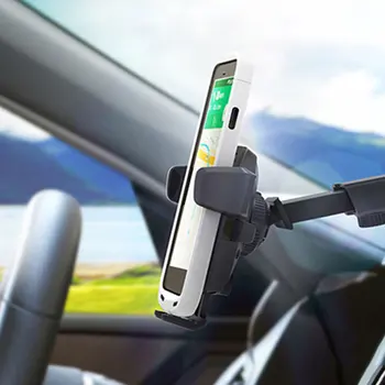 

Car Telescopic Mobile Phone Bracket Universal Car Phone Holder Dashboard Windshield Suction Cell Phone Cradle