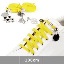 SIKETU шнурки классические плоские одна пара ленивые шнурки без завязок быстро кроссовки обувь со шнуровкой плоские Спортивные Повседневные Цветные Шнурки# g30