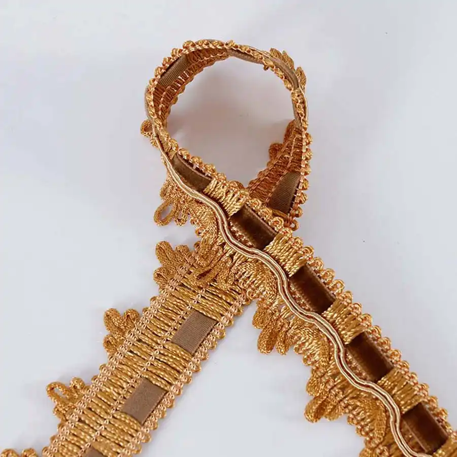 12 Meters 2 5cm Braid Velvet Trim Lace Webbing Polyester Satin