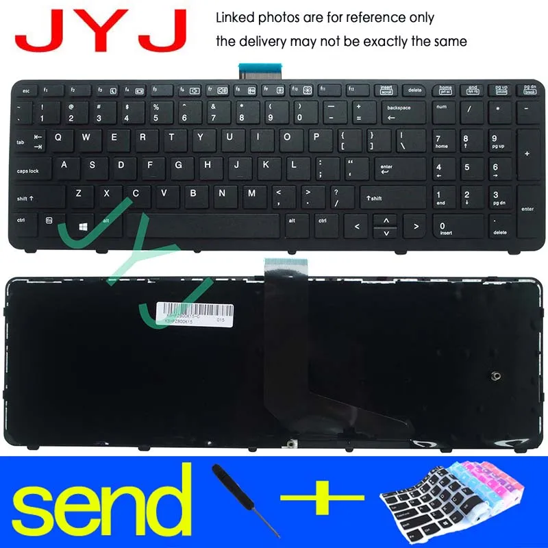 Подходит для клавиатуры HP ZBOOK 15 17 PK130TK1A00 SK7123BL|Клавиатуры замены| |