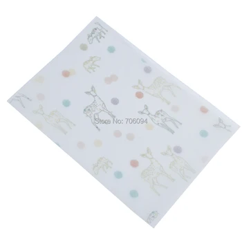 

15x21cm & 21x29cm Printed Wax Wrapping Paper Handmade Soap Wrapping Paper custom Gift Paper 200pcs