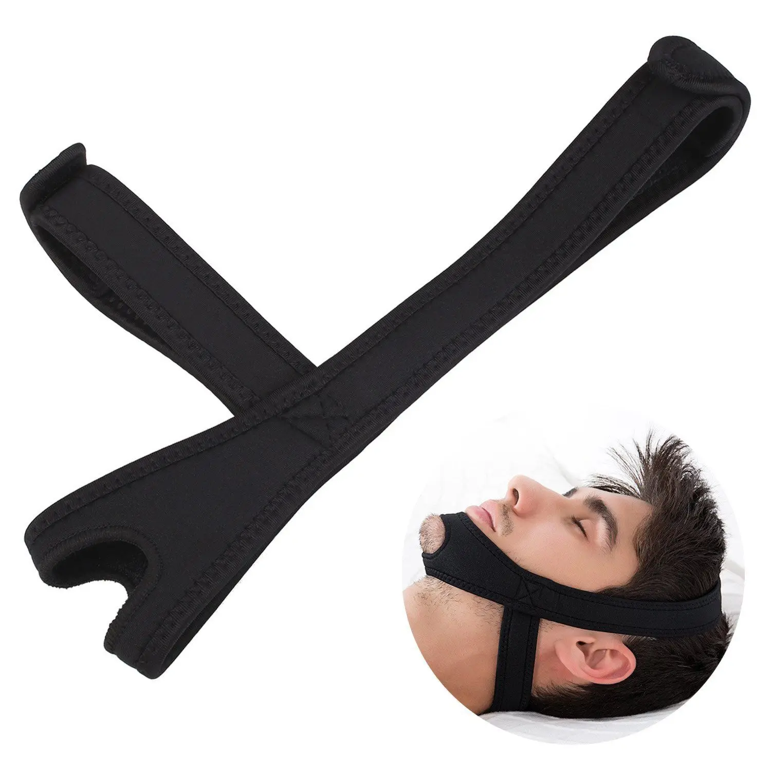 Aptoco Adjustable Anti Snoring Chin Straps Snore Shield Snore Relief