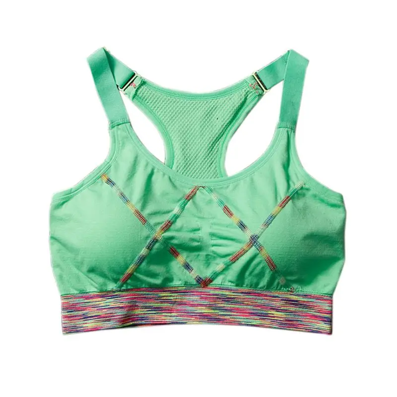 New Designer Sexy Bra Women Crop Top Shockproof Quick drying Fitness