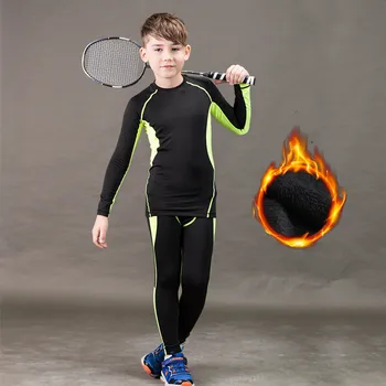 

Thermal Underwear For boys girls Male Thermo Clothes Long Johns Sets Thermal Tights Winter Long Compression Underwear Quick Dry