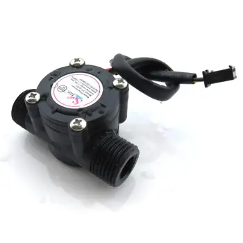 

High Precision Water Flow Sensor DN15 4 Shunt Holzer Flowmeter Pulse Flow Sensor