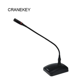 

CRANEKEY R-S37A Desktop Conference Microphone Gooseneck Condenser speech broadcast recording microphone Free shipping