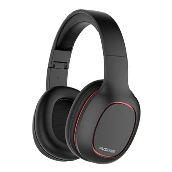 Ausdom M09 Bluetooth Headphone Over-Ear Wired Wireless Headphones Foldable Bluetooth 4.2 Stereo Headset with Mic Support TF Card