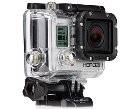 

Gopro hero 3 100% original Waterproof Housing 197/60m W/Skeleton Backdoor
