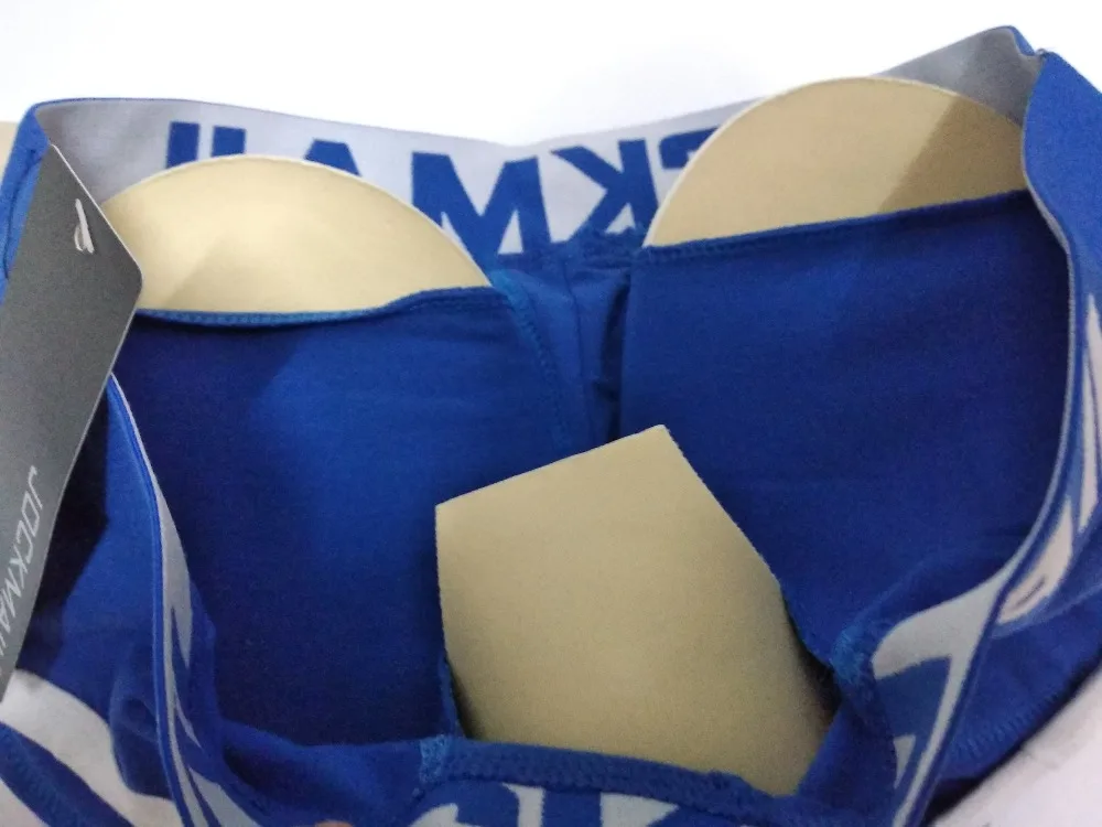 Бренд JOCKMAIL увеличивающая мужскую фотографию бриджи для геев передняя + Задняя