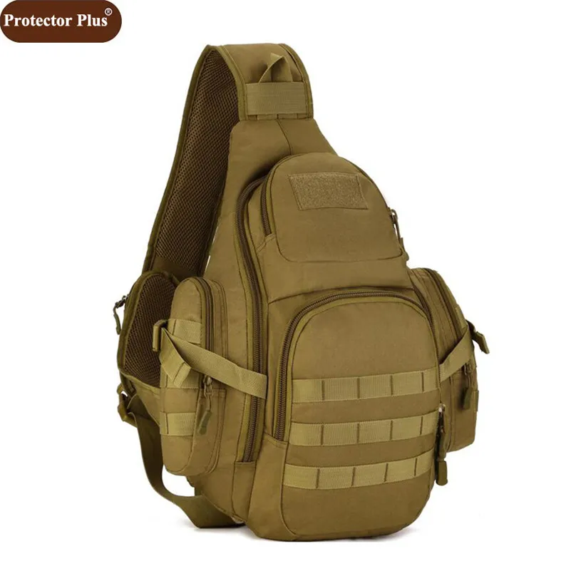 

Protector Plus Men Shoulder Bag 2017Leisure Nylon Chest Pack Multi-function Men Travel Handbag Crossbody Bags Free Shipping D588