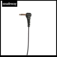 צינור צינור צינור 50 אוויר הקשב לקבל האוזנייה רק ​​3.5 מ"מ אוזניות רק עם צינור אקוסטית עבור מיל רמקול רדיו שני הדרך (2)