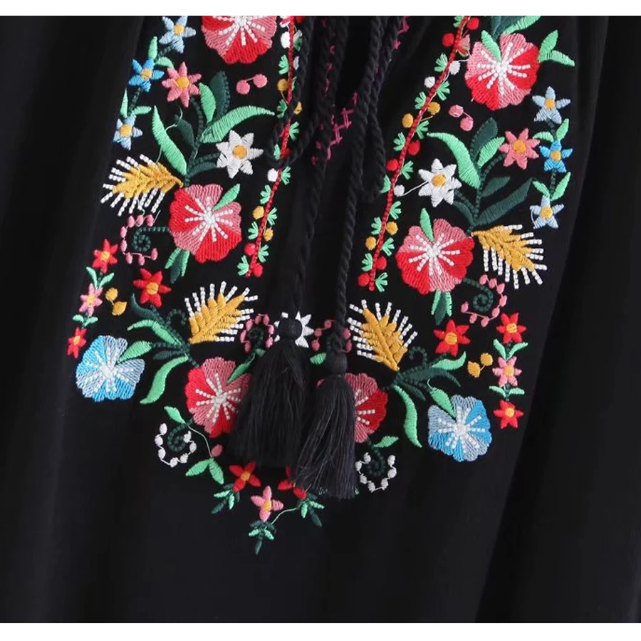 Женские винтажные футболки Boho с цветочным принтом и коротким рукавом