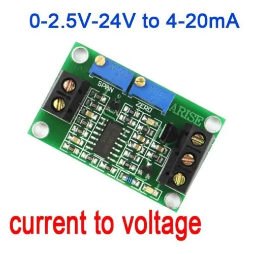 DYKB модуль напряжения тока 0-2.5V3.3V 5В 10В 15В 24В до 4-20мА ток передатчик Напряжение