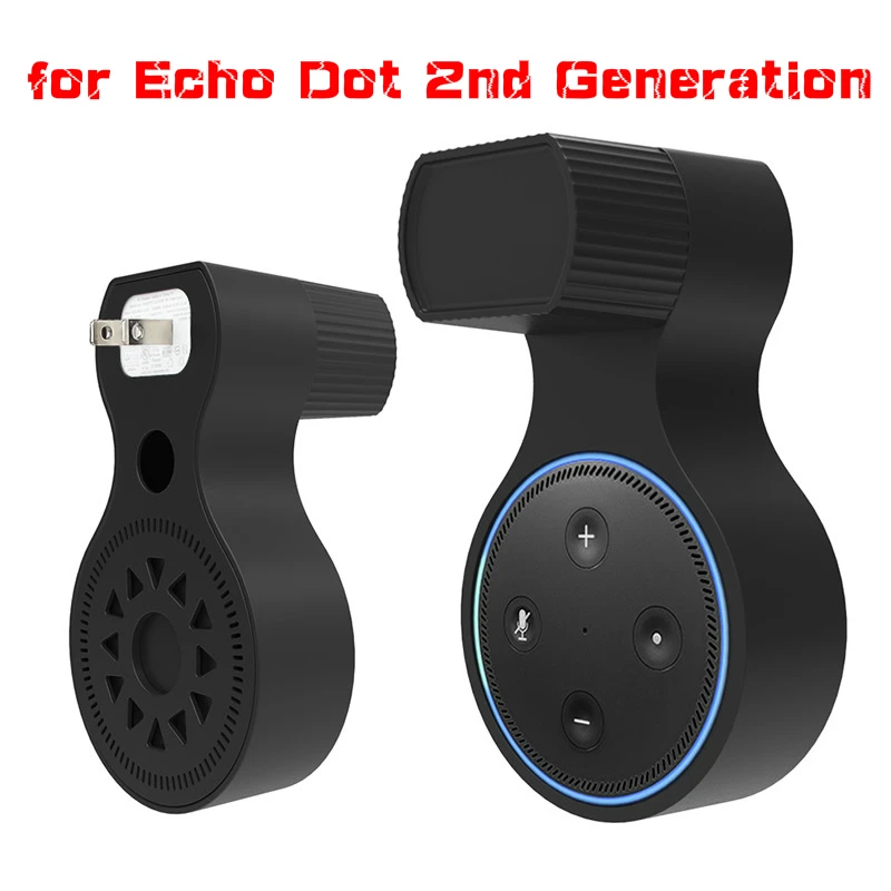 

Wall Mount Hanger Stand for Echo Dot 2nd Generation for Round Smart Voice Assistants Speaker Holder Speaker Stand