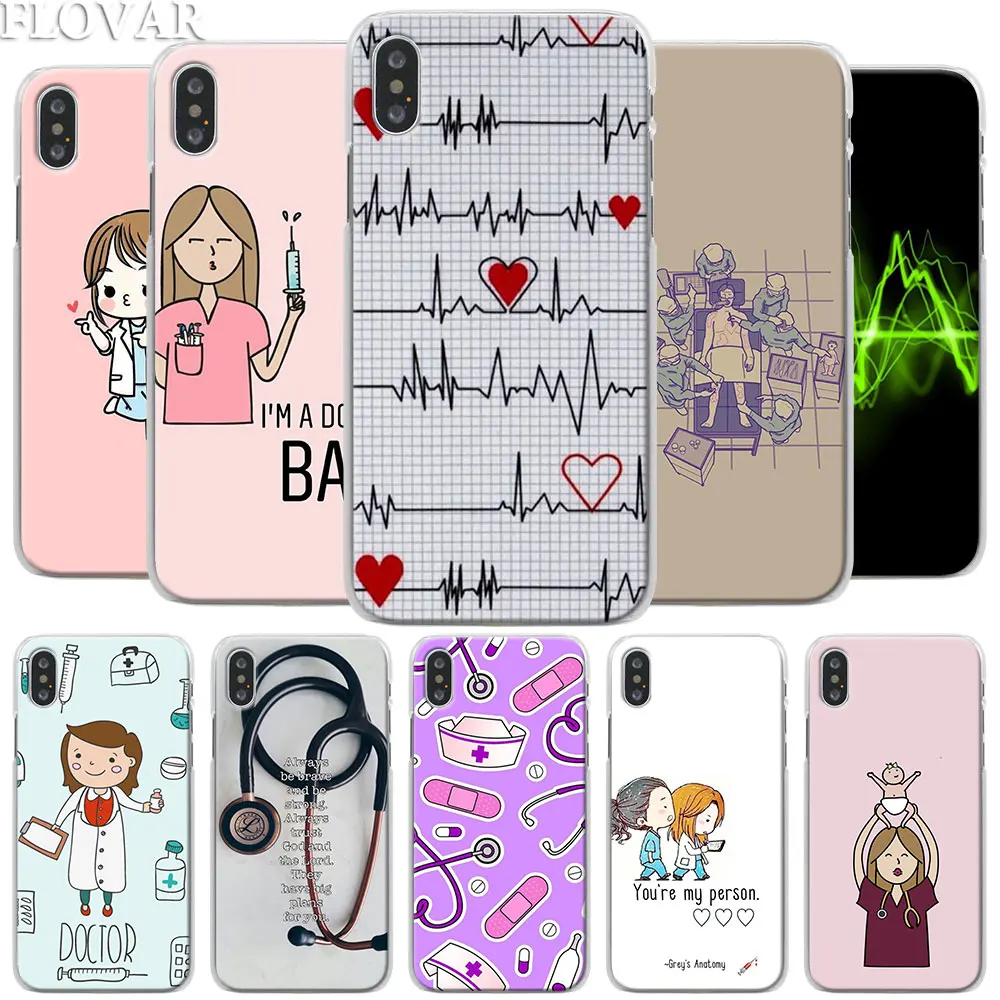

Nurse Medical Medicine Phone Case for Apple iPhone X XR 7 8 Plus 6 6s Plus XS MAX SE Phone Case Coque