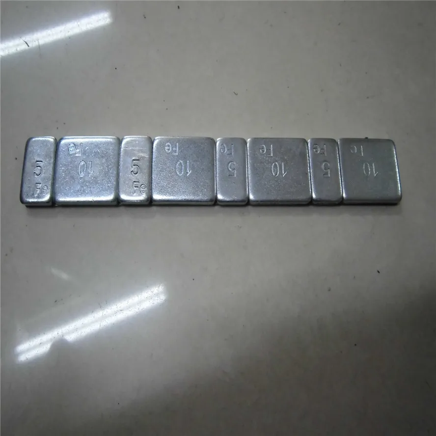 Stick on wheel balance weight stable block of lead wheel weights lead