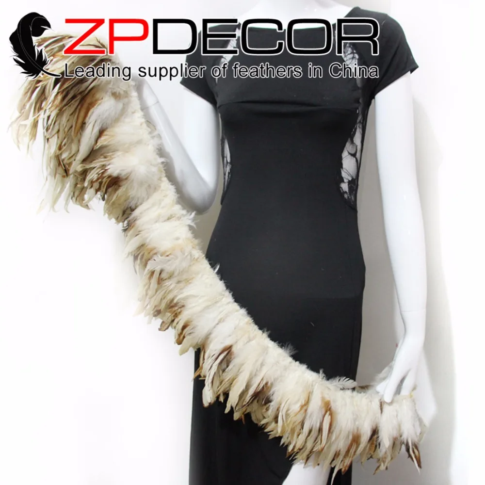 ZPDECOR 6 8 дюймов 800 шт 85 90 см ручная работа высокое качество натуральный бежевый