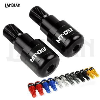 

For YAMAHA MT09 FZ09 Motorcycle Hand Grip Handle bar Ends Slider Cover FZ-09 MT-09 TRACKER/FJ09 2014 2015 2016 CNC Accessories