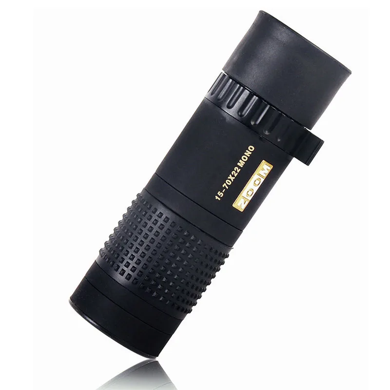

TUOBING Wholesale 15-70X22 High Definition Night Vision Single Cylinder Green Film Porcelain White Portable Monocular Telescope