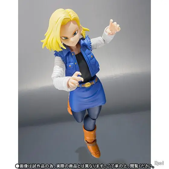 СВЧ Dragon ball Z Android № 18 с логотипом и переноска BJD фигурки героев «Жемчуг дракона Z» игрушки; высота каблука 14 см