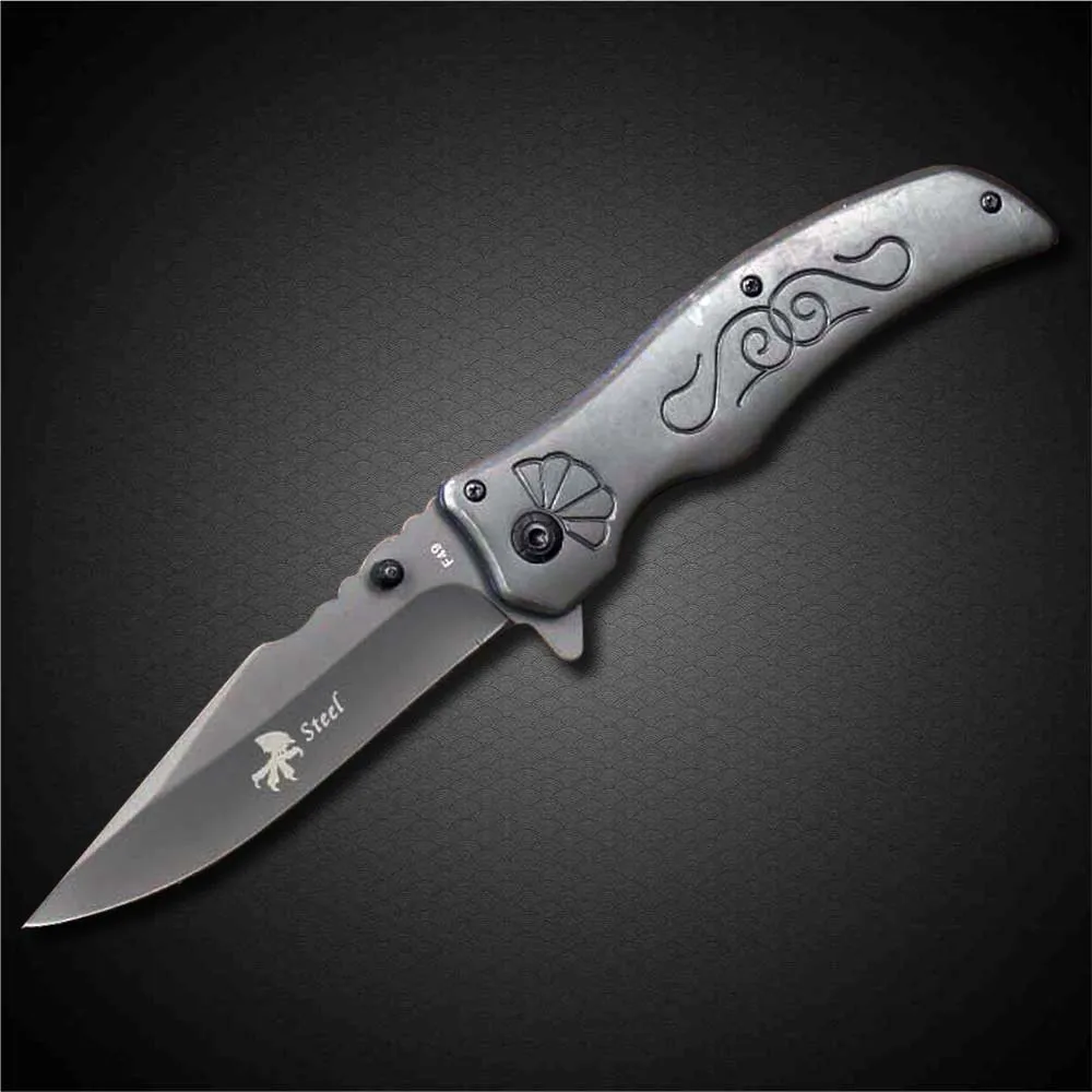PEGASI Talons Utility Titanium Folding Blade Knife 5Cr13 Steel