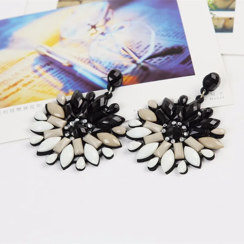 Серьги Новое поступление модные Brincos длинные Oorbellen Pendientes Mujer Moda Brinco Каффа круглые