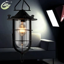 Лофт rh винтажный деревенский американский стиль освещение подвесной светильник YSL-1856P