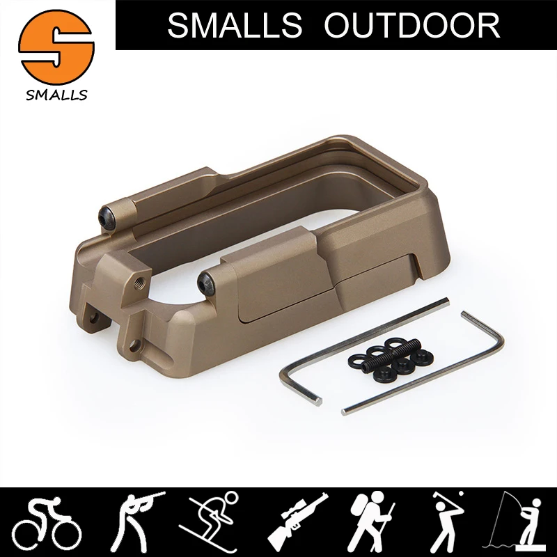 

M4 tactical gun accessories AEG GBB ALG 6-Second Mount CNC metal Adaptive magwell for 20mm picatinny rail for hunting