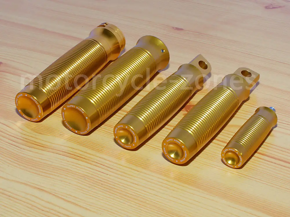 Details about   2PCS Copper Footrest FootPeg For Harley Sportster XL1200 883 Custom Rough Crafts 