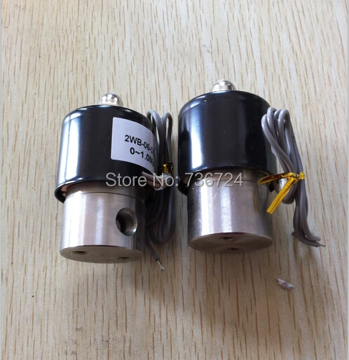 

1/4" Stainless Steel Electric solenoid valve 12VDC Normally Closed