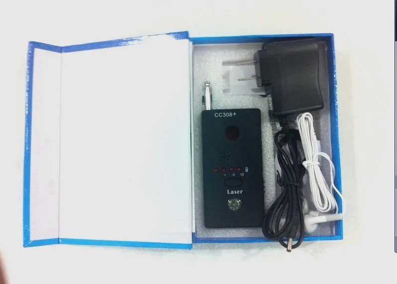 Signal Detector CC308 Full Range Wireless Camera GPS Anti-Spy Bug Detect RF Signal Detector GSM Device Finder FNR CC308+