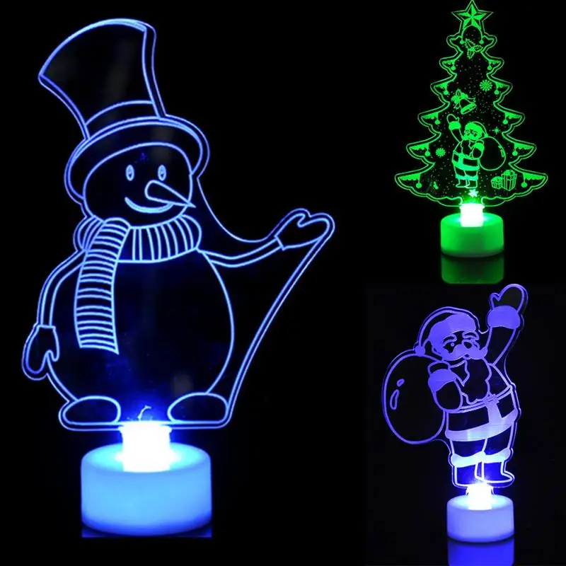 Aliexpress.com  Buy Desk Lamp Christmas LED Decorations Light Santa