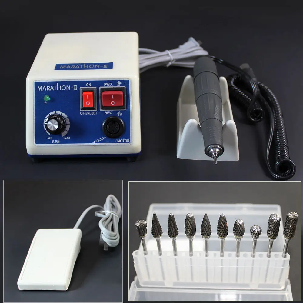35K RPM Lab Dental Polishing Machine Marathon N3 Micromotor Polisher