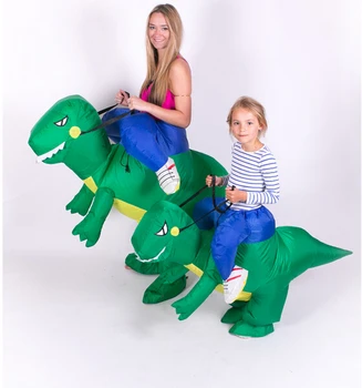 

BING RUI CO Inflatable dinosaur costume Halloween party fancy costume animal costume for adults