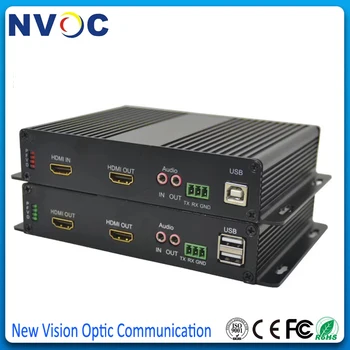 

1Ch Umcompressed HDMI Local Loopout+Remote Double Output+1Ch Forward Stereo Audio,FC,20KM,Euro Charger,HDMI KVM Fiber Extender