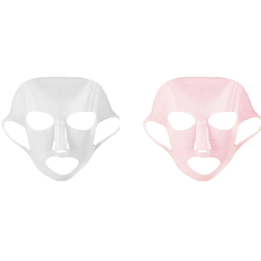 

2019 1PC New Silicone Face Mask Reusable Facial Cover Ear Makeup Moisturizing Hydrating Makeup Mask