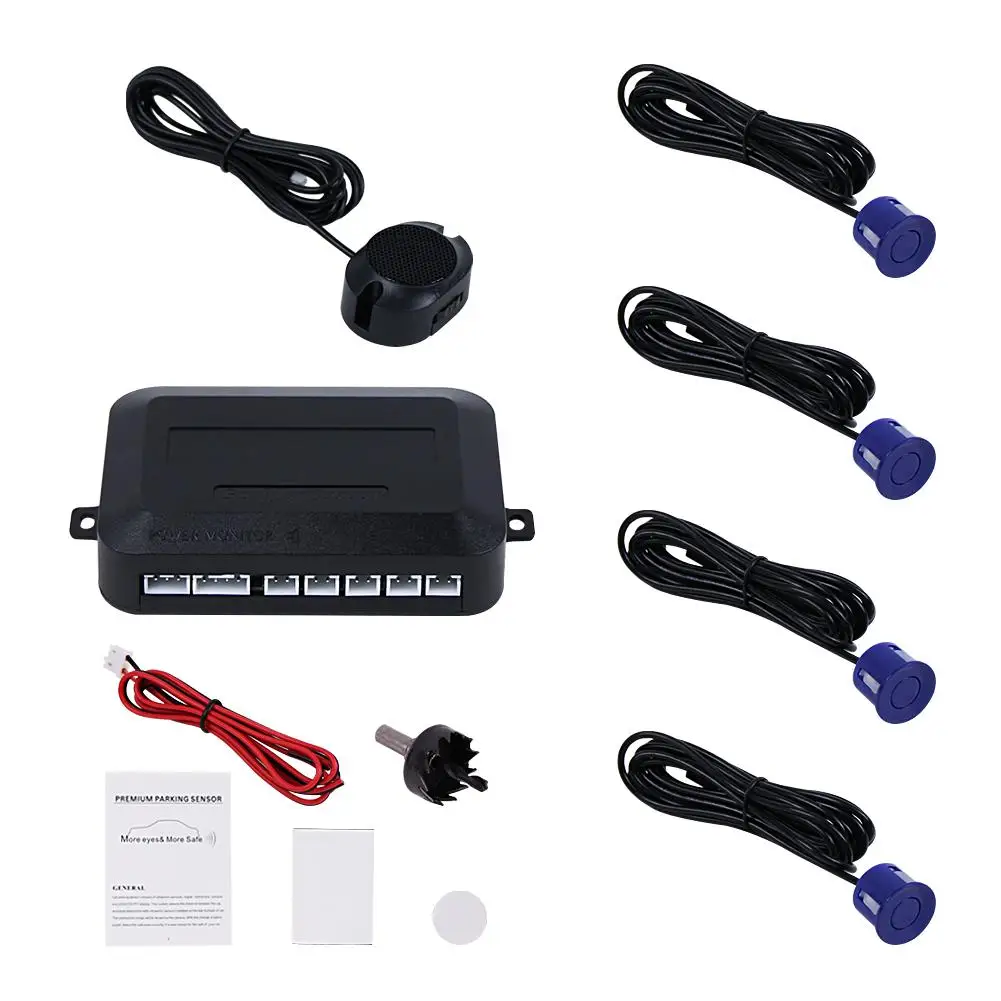 

Car LED Parking Sensor Kit Display 5 Sensors for all cars Reverse Assistance Backup Radar Monitor System