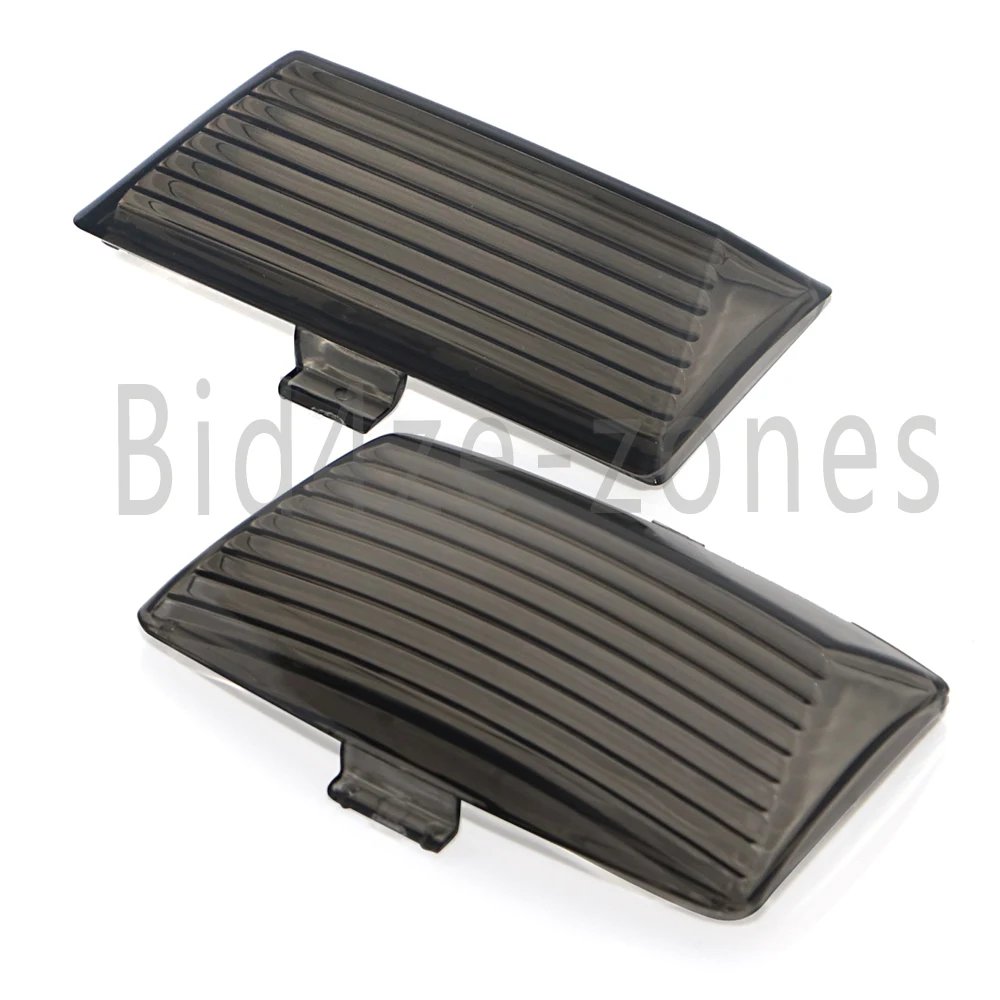 

Motorcycle Smoked Front & Rear Mud Guard Fender Tips Light Lens For Harley Electra Glide Road King Tour FLHRI FLHT FLSTC