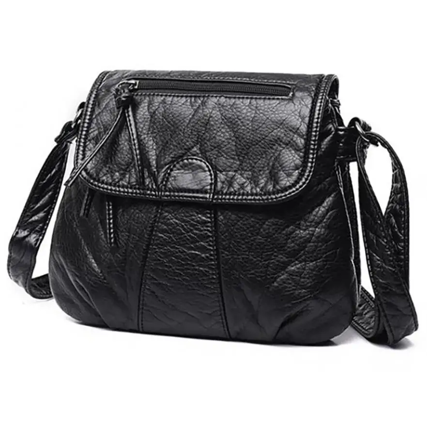 

Women Bags Luxury Handbags Designer Crossbody Bags Shoulder Diagonal Ppouch Washed Leather Soft Leather Wild Bag 9.4