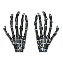 2 X зажим для волос с костяным когтем, Шпилька-невидимка, скользящая, зомби, рокабилли, аксессуары для волос для Хэллоуина, подарки